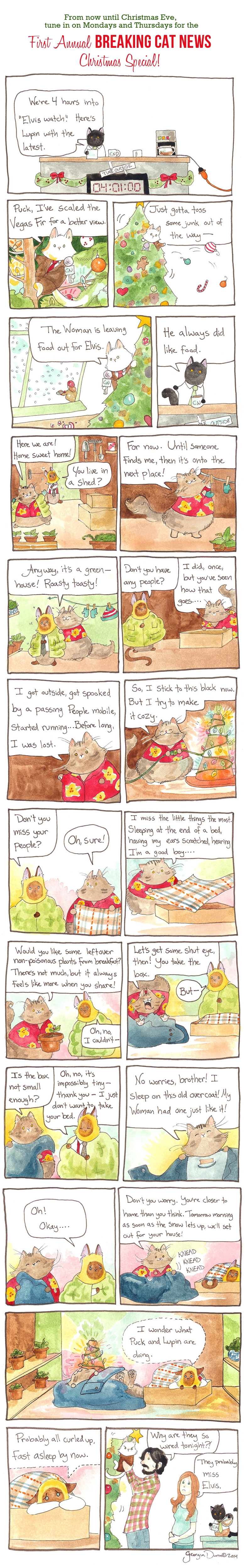 Breaking Cat News Christmas Special Part Four