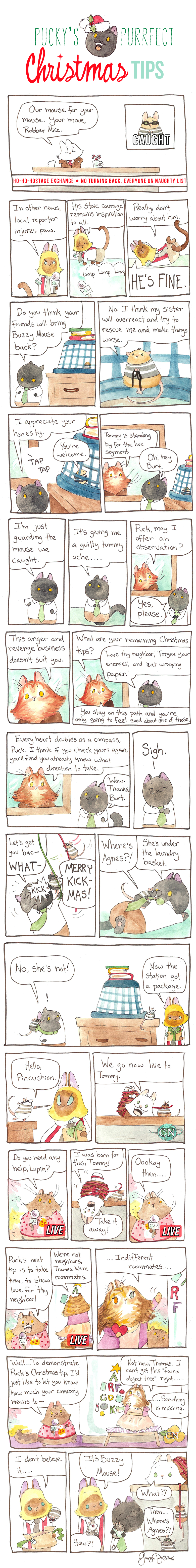Pucky’s Purrfect Christmas Tips Part Five