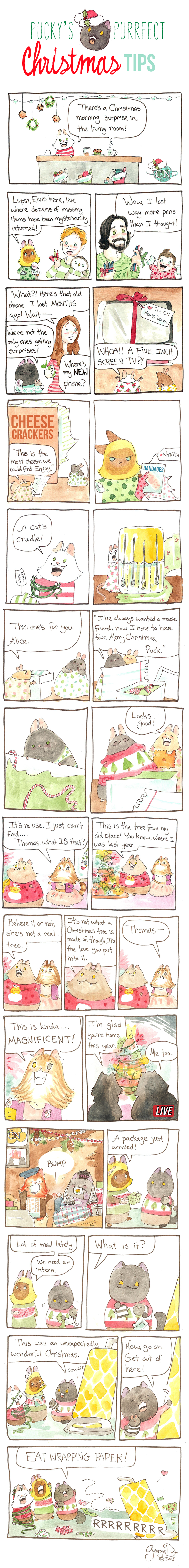 Pucky’s Purrfect Christmas Tips Part Seven
